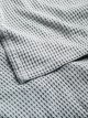 Washed Waffle Bedspread,Grey