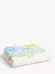 Quilted Cotbed Bedspread, 2.2 Tog, White/Multi