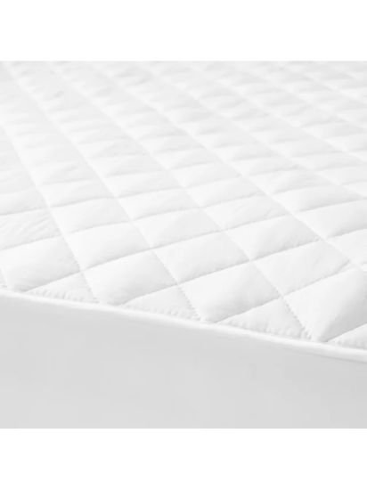 Natural Cotton Quilted Mattress Protector