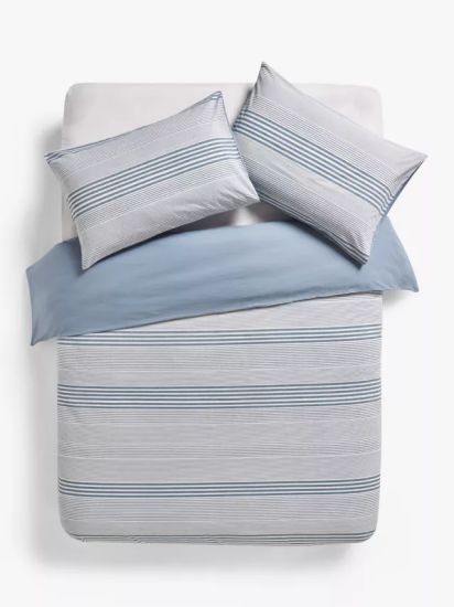Variegated Stripe Duvet Cover Set